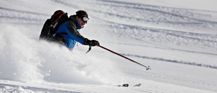 Skiing in Tarentaise resort